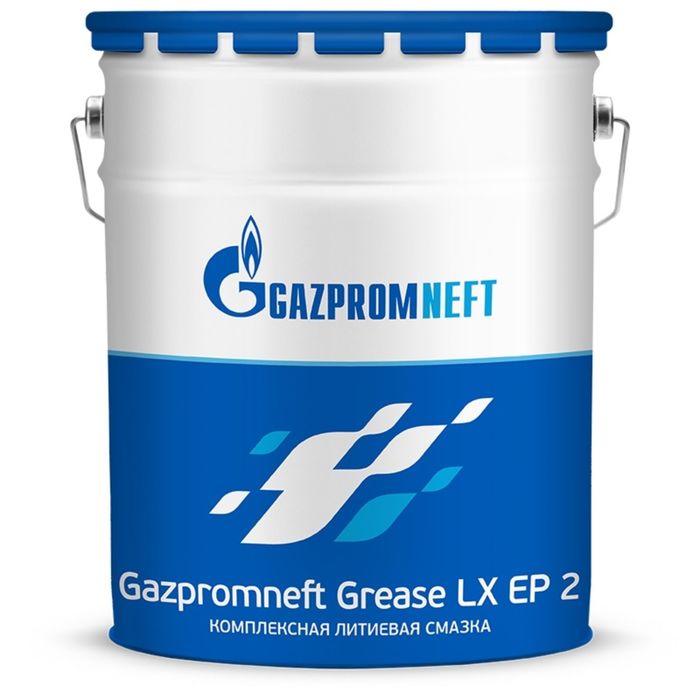 Многофункциональная литиевая смазка Gazpromneft Grease LX EP 2, 20 л - Фото 1
