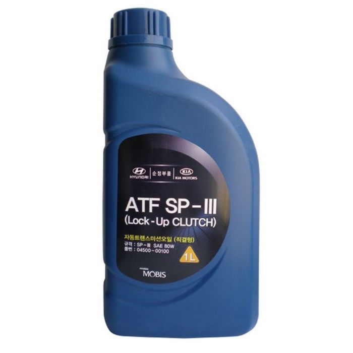 Трансмиссионное масло Hyundai ATF SP-III, 04500-00100, 1 л