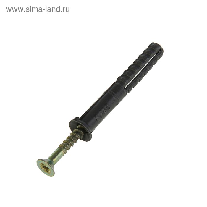 Дюбель-гвоздь РАЙС-ТОКС RGD, потайной бортик, нейлоновый, 8х60 мм, 750 шт - Фото 1
