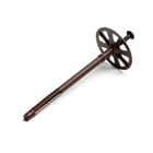 Дюбель РАЙС-ТОКС, для утеплителя, с пластиковым гвоздем, 10х160 мм, коричневый, 200 шт 2614718