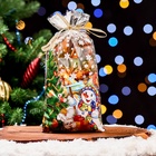 Пакет подарочный новогодний «Открытка» 20×35 см, цветной металлизированный рисунок - Фото 6