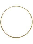 Обруч для художественной гимнастики, d=90 см, цвет золотистый - Фото 4