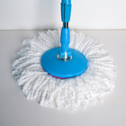 Набор для уборки "Уют": ведро с отжимом 15 л, швабра с насадкой, цвет голубой - Фото 3