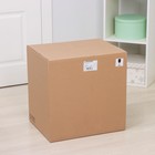 Комод 4-х секционный, бежево-коричневый - Фото 7