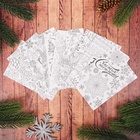 Новогодняя раскраска антистресс, открытки «Уютный Новый год», А6 - Фото 6