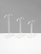 Подставка под серьги «QF. Полукруг», набор 3 шт., h=8.5, 10 и 12 см, прозрачная - Фото 4