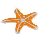 Набор мини-ковриков для ванны на присосках Доляна «Морская звезда», 10×10 см, 5 шт, цвет МИКС - Фото 1