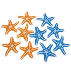 Набор мини-ковриков для ванны на присосках Доляна «Морская звезда», 10×10 см, 5 шт, цвет МИКС - Фото 5