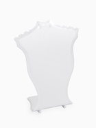 Подставка под кулоны, цепочки и серьги QF, 10×4.3×12 см, белая - Фото 2