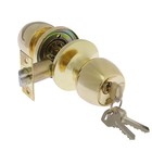 Защелка 1103, с ключом, цвет золото - Фото 2