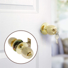 Защелка 1103, с ключом, цвет золото - Фото 1