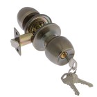 Защелка 1103, с ключом, цвет бронза - Фото 2