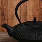 Чайник с ситом 800 мл "Анджум", цвет черный - Фото 3