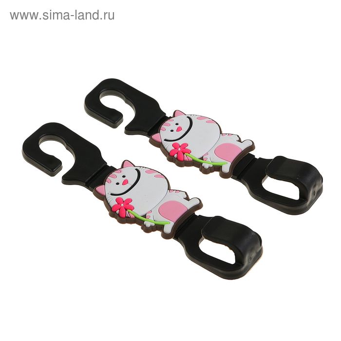 Крючок подвесных «Зверята», 2 шт, дизайн МИКС - Фото 1