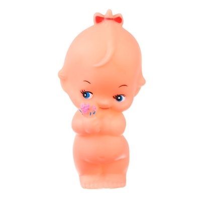 Резиновая игрушка для ванны Крошка Я «Девочка», с пищалкой, 1 шт.