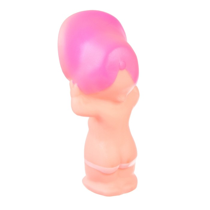 Резиновая игрушка для ванны «Девочка в шляпе», 12,5, с пищалкой, Крошка Я - фото 1898070868