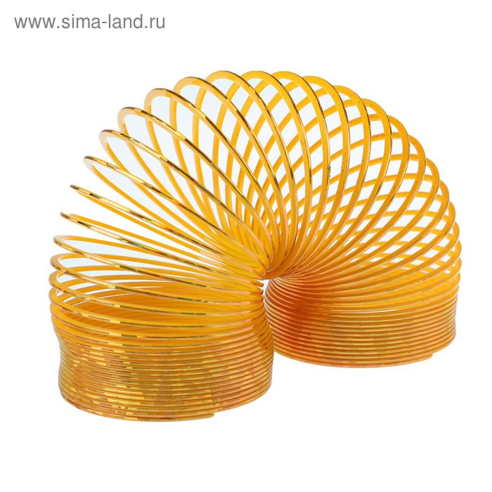 Пружинка-радуга, цвет золотой - Фото 1