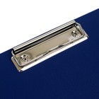 Планшет с зажимом А3, 420 х 320 мм, покрыт высококачественным бумвинилом, с металлическими уголками, синий (клипборд) - фото 8337208