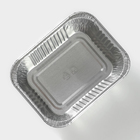 Набор форм для выпечки из фольги Доляна, 250 мл, 3 шт, 12,5×9,8×3,3 см, цвет серебристый - Фото 2