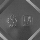 Набор форм из фольги для выпечки и запекания Доляна, 490 мл, 15×12,5×5,5 см, 3 шт - фото 4576395