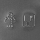 Набор форм для выпечки из фольги Доляна, 780 мл, 3 шт, 21×14,7×5 см - фото 9063425