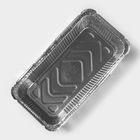 Формы для выпечки и запекания Доляна, набор 2 шт., 865 мл, 21×10.5×6 см, фольга, серебристые - Фото 2