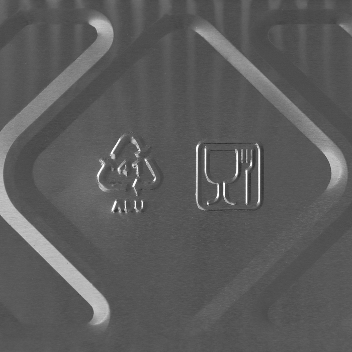 Набор форм алюминиевых для выпечки Доляна, 865 мл, 2 шт, 21×10,5×6 см - фото 1912079983