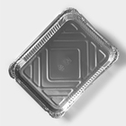 Формы для выпечки и запекания Доляна, набор 2 шт., 1.04 л, 22.5×18×4.5 см, фольга, серебристые - Фото 2