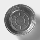 Формы для выпечки и запекания Доляна, набор 2 шт., 770 мл, d=19.5 см, фольга, серебристые - Фото 2