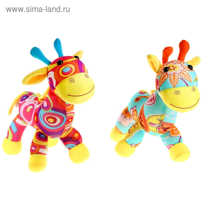 Мягкая игрушка-антистресс "Жирафик" цветной - Фото 1