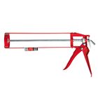 Пистолет для герметика ЛОМ, скелетный, шестигранный шток, 225 мм - Фото 2