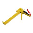 Пистолет для герметика ТУНДРА, полуоткрытый, зубчатый шток, 225 мм - Фото 1