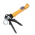 Пистолет для герметика ТУНДРА, полуоткрытый, круглый шток, 225 мм - Фото 5