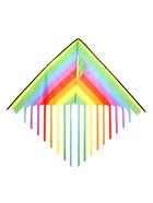 Воздушный змей Funny toys «Полосатик», с леской - Фото 2