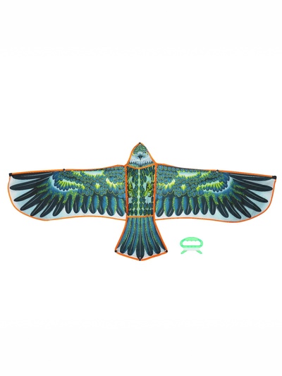 Воздушный змей «Орёл в полете», с леской, цвета МИКС