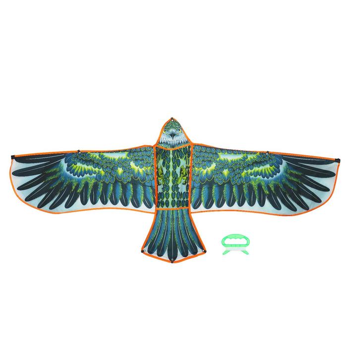 Воздушный змей «Орёл в полете», с леской, цвета МИКС - фото 1905310500