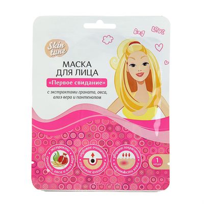 Маска для лица на тканевой основе Первое свидание