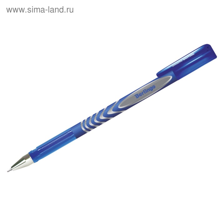 Ручка гелевая 0,5 мм Berlingo G-Line, стержень синий, узел-игла 243030 - Фото 1