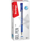 Ручка гелевая 0,5 мм Berlingo G-Line, стержень синий, узел-игла 243030 - Фото 4