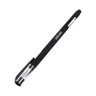 Ручка гелевая 0,5 мм Berlingo Velvet, стержень чёрный, прорезиненный корпус 243042 - Фото 6