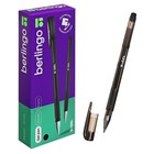 Ручка гелевая 0.5 мм Berlingo X-Gel, стержень чёрный - Фото 1