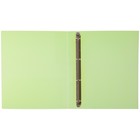 Папка на 4 кольцах Berlingo Neon, А4 пластиковая, 25 мм, 700 мкм, неоновая зелёная - Фото 3