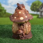 Садовая фигура "Сказочный гриб", керамика, 23х27х34 см - Фото 2