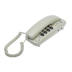 Проводной телефон Ritmix RT-100, настольно-настенный, Hi-Low, световой индикацией, серый - Фото 1
