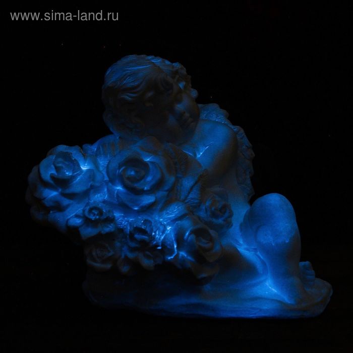 Светящаяся фигура "Ангел на розах" 29см - Фото 1