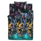 Постельное бельё 1,5 "Transformers" Neon Оптимус Прайм и Бамблби - Фото 1