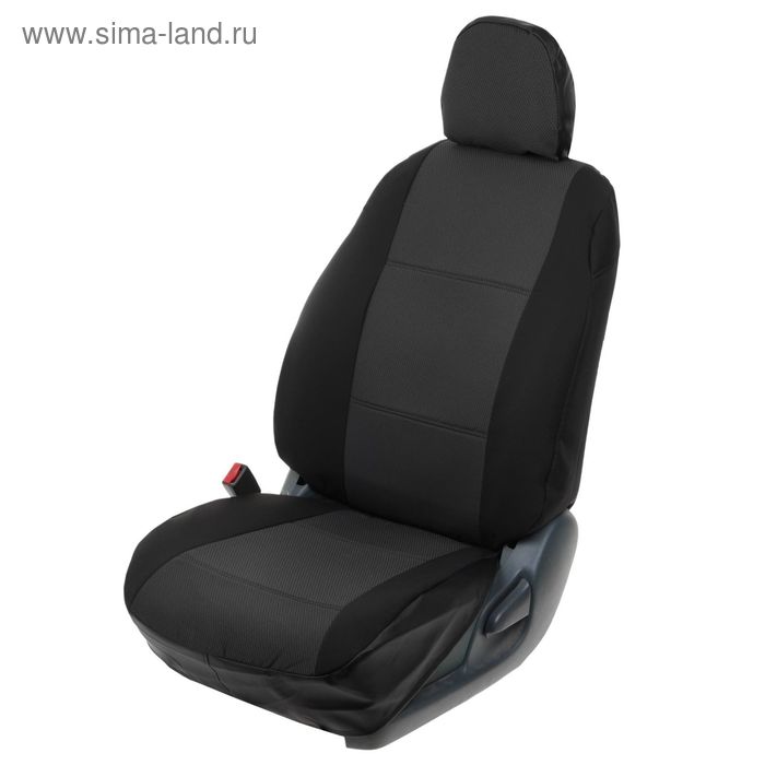 Авточехлы жаккард на Kia RIO IV hb40/60 2012-2017(4подг) (шт), набор - Фото 1