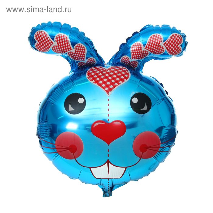 Шар фольгированный 18" «Зайка», блеск - Фото 1