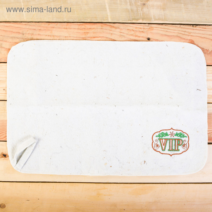 Коврик с вышивкой "ВИП" - Фото 1