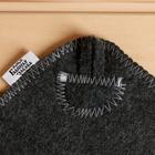 Коврик - сидушка для бани с вышивкой «Хозяин Бани», 47×38 см - Фото 3